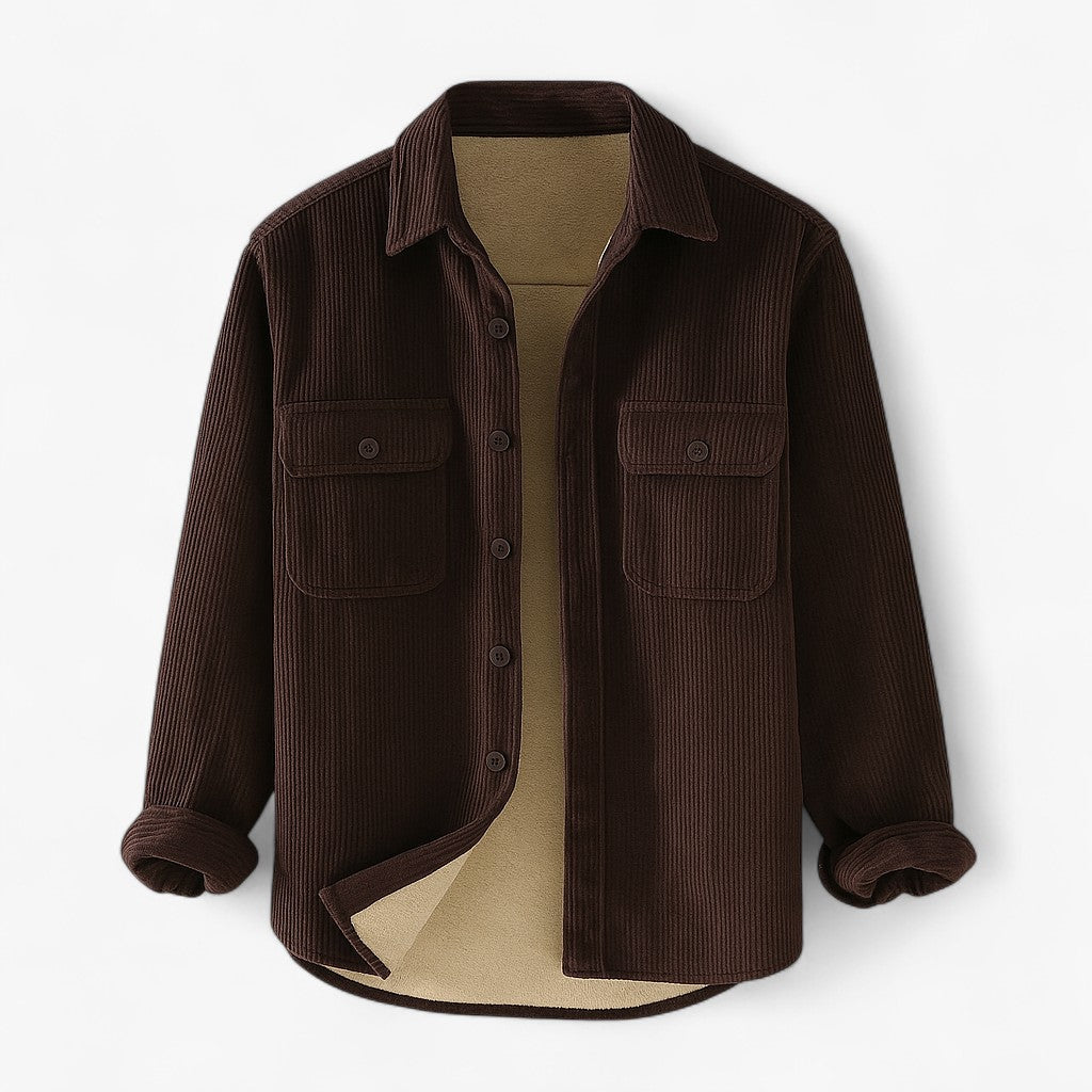 Pierre | Gepolsterte Flanellhemden für Herren