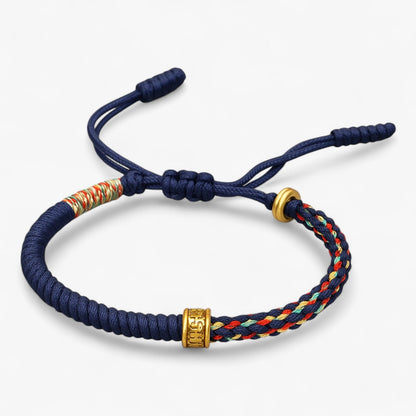 Glücksarmband Buddhismus | Handgemachtes Vintage-Armband für Glück