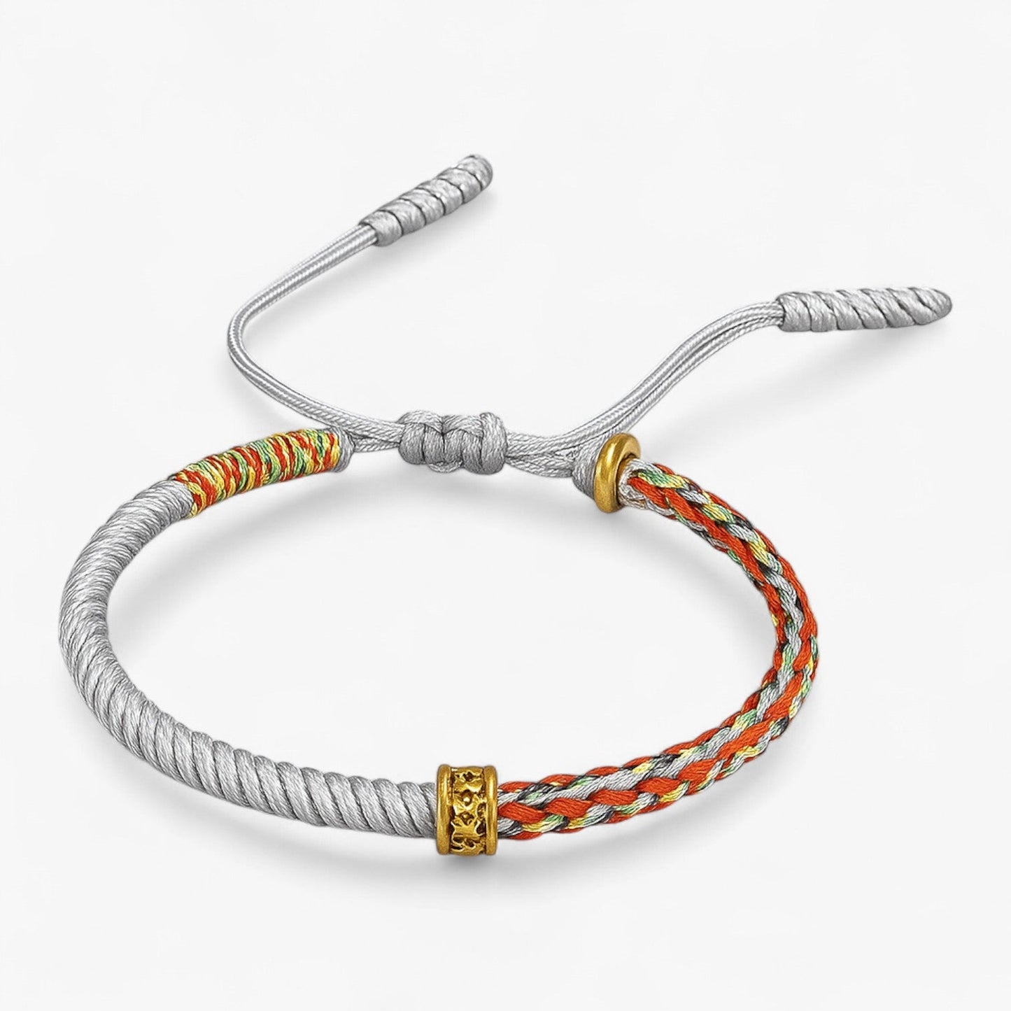 Glücksarmband Buddhismus | Handgemachtes Vintage-Armband für Glück