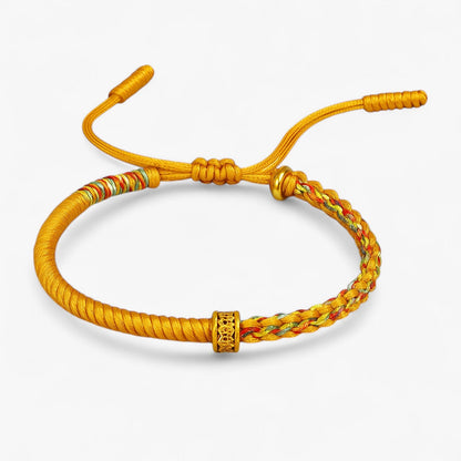 Glücksarmband Buddhismus | Handgemachtes Vintage-Armband für Glück