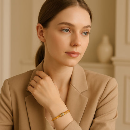 Glücksarmband Buddhismus | Handgemachtes Vintage-Armband für Glück