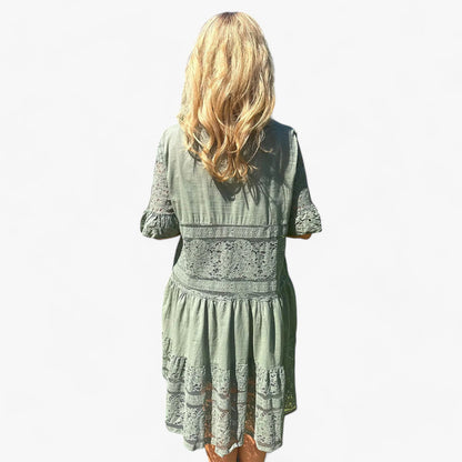 Spitzenkleid - Zeitlose Eleganz mit zarten Details