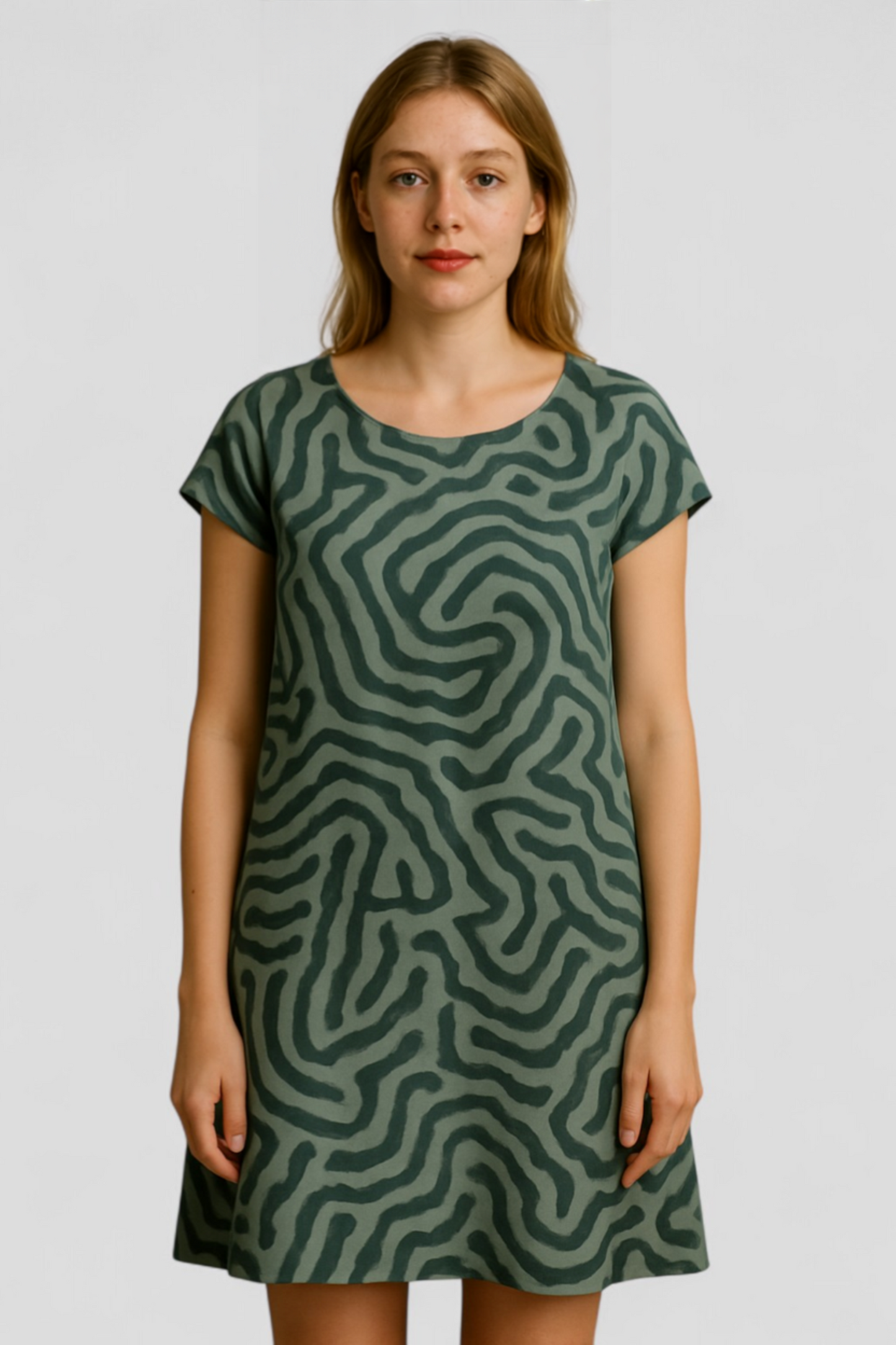 Oria | Damen A-Linien Sommerkleid Elegantes Design