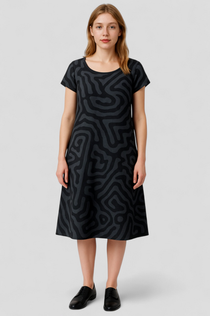 Oria | Damen A-Linien Sommerkleid Elegantes Design