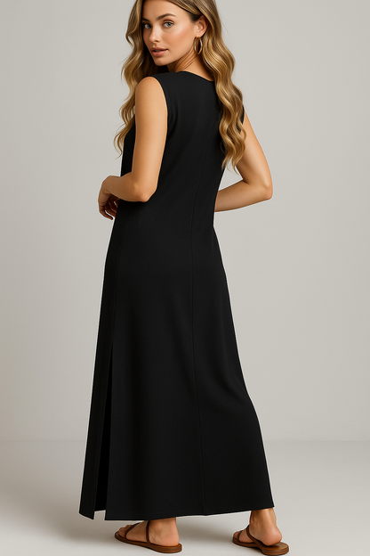 Phoebe | Bequemes langes Sommerkleid für Damen