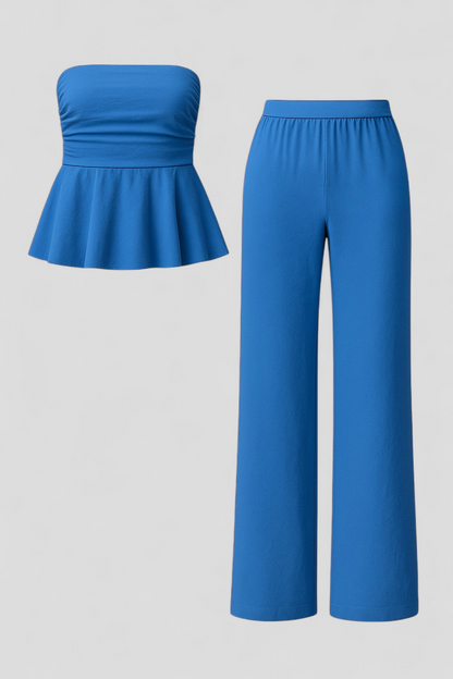 Marsilia | Damen Bequemer Zweiteiler Sommer Outfit