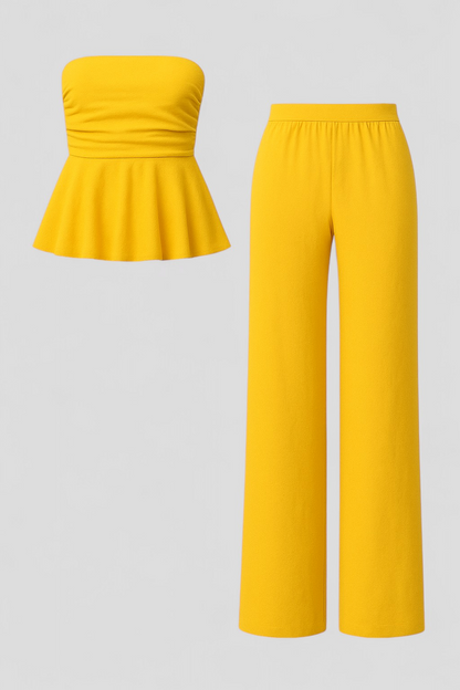 Marsilia | Damen Bequemer Zweiteiler Sommer Outfit