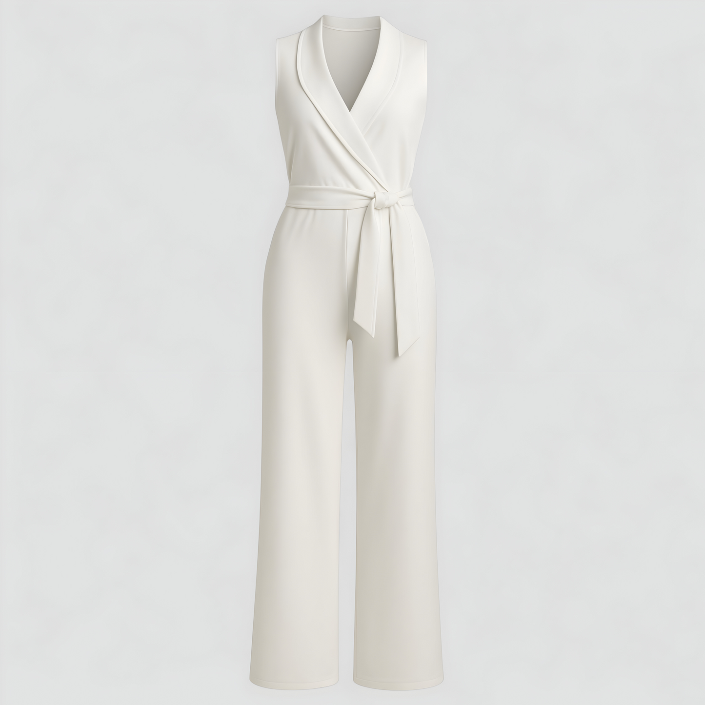 Aela | Damen Elegante V-Ausschnitt Jumpsuit