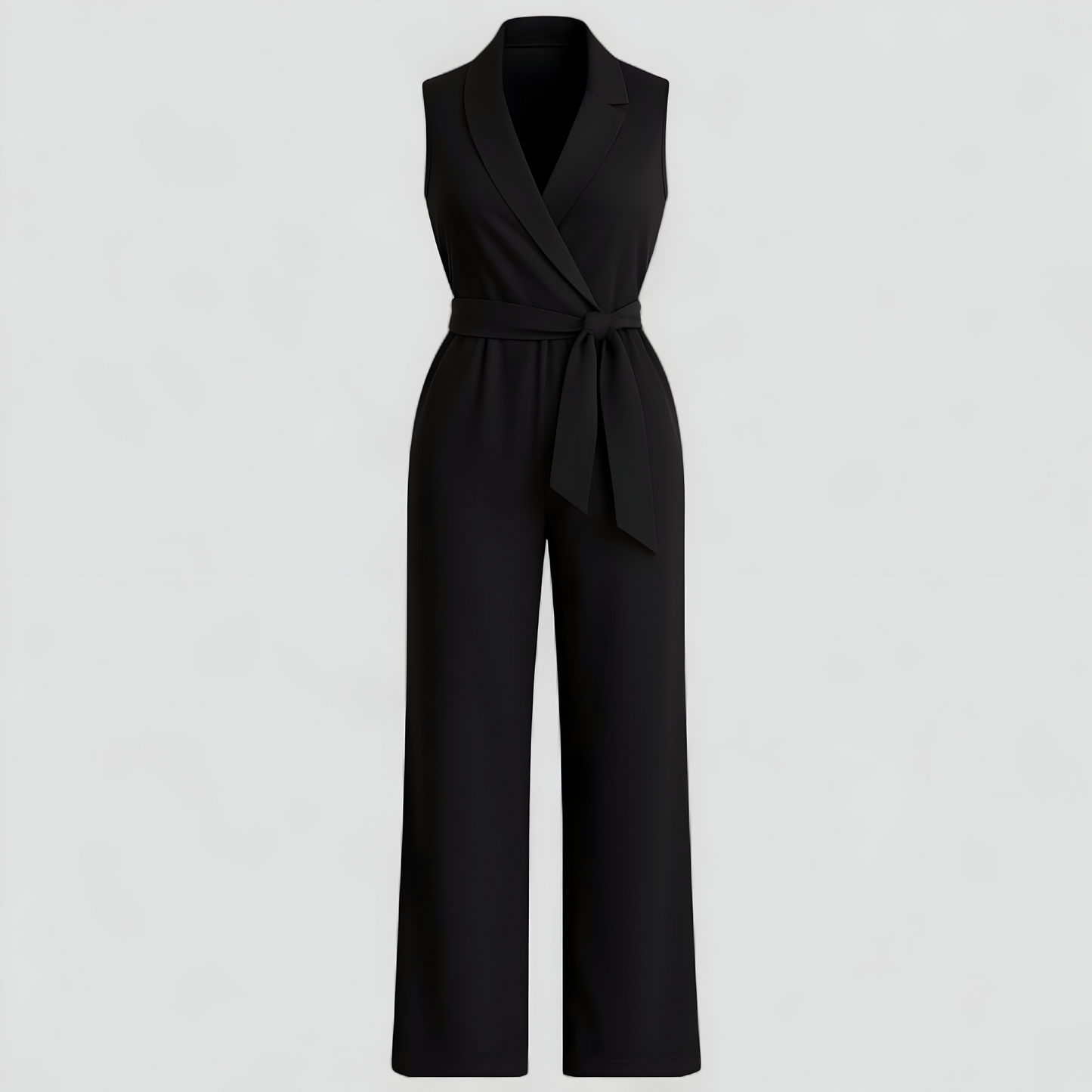 Aela | Damen Elegante V-Ausschnitt Jumpsuit