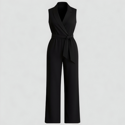 Aela | Damen Elegante V-Ausschnitt Jumpsuit