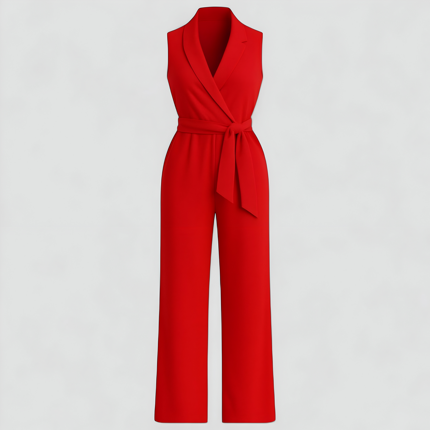 Aela | Damen Elegante V-Ausschnitt Jumpsuit