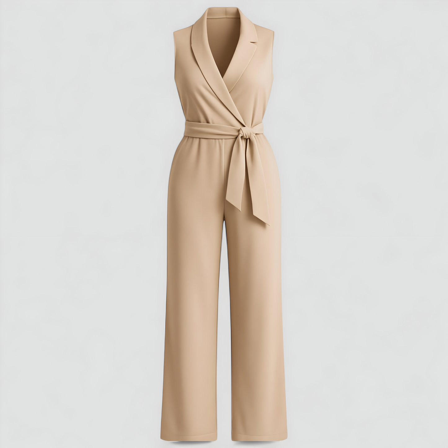 Aela | Damen Elegante V-Ausschnitt Jumpsuit