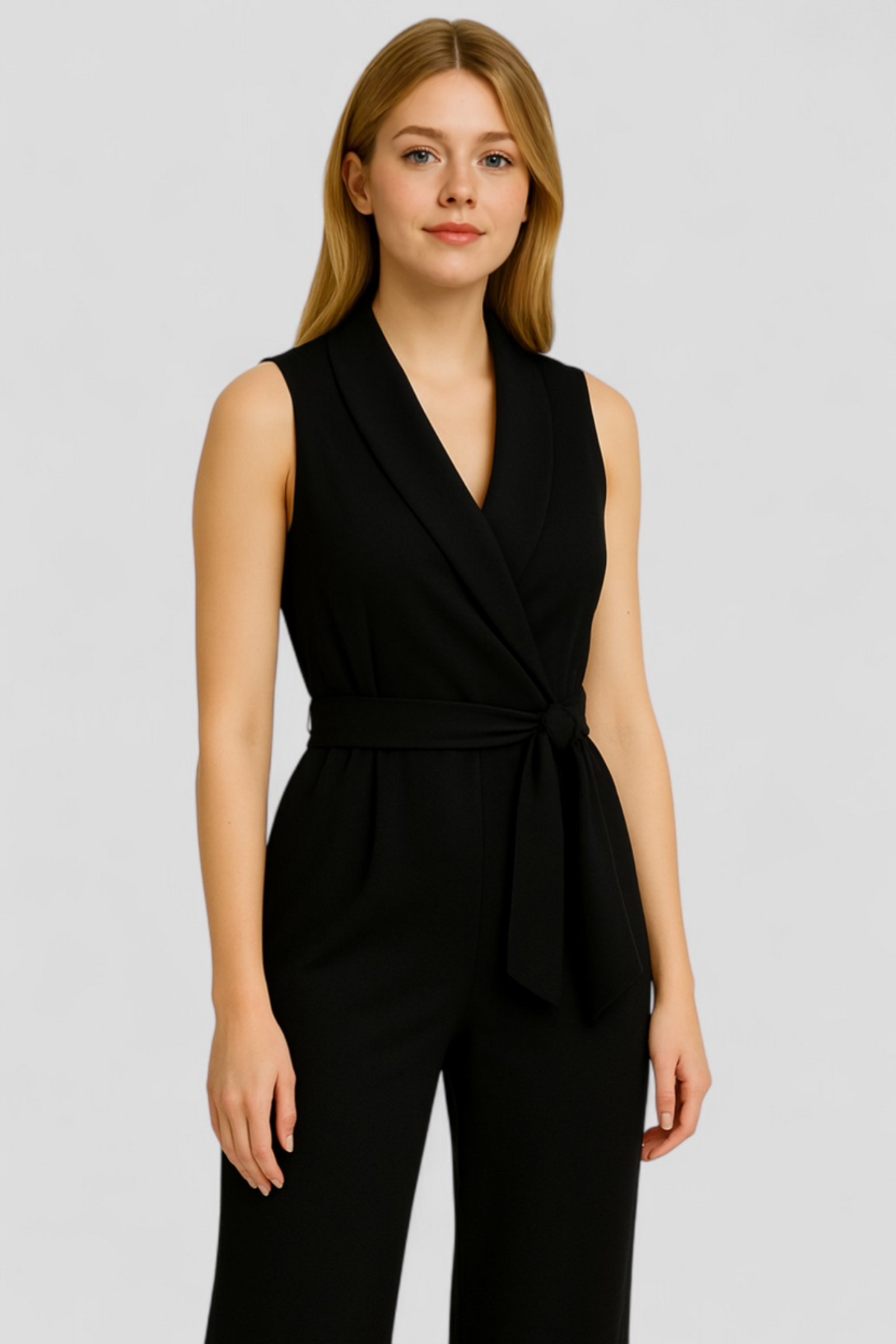 Aela | Damen Elegante V-Ausschnitt Jumpsuit