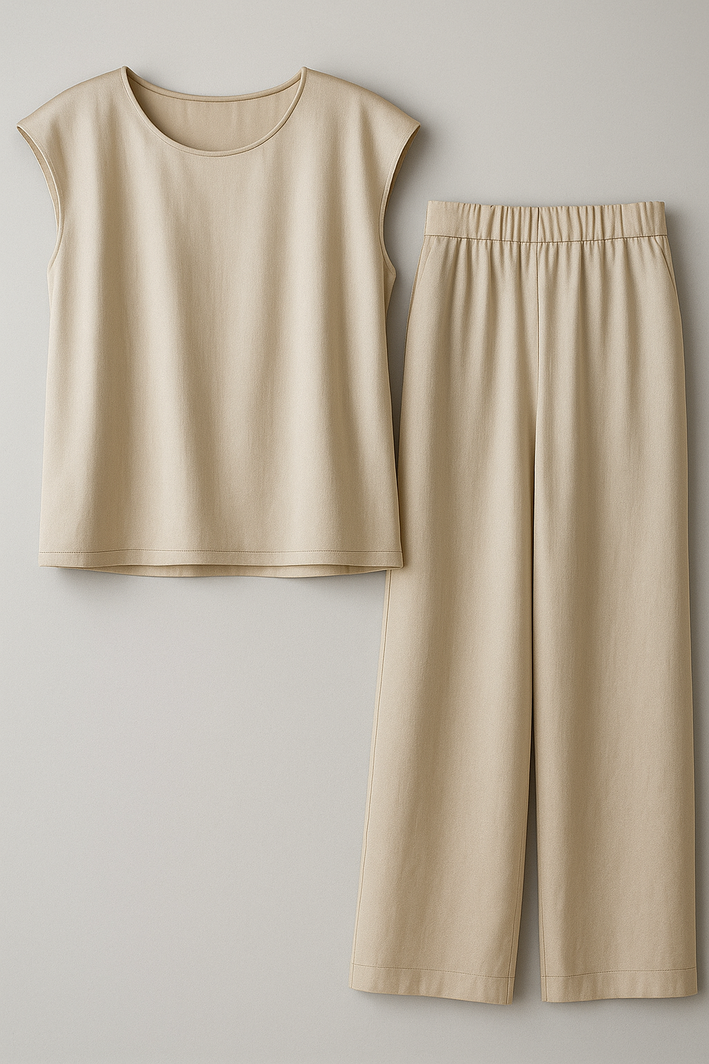 Abbey | Damen Eleganter Zweiteiler Set Sommer