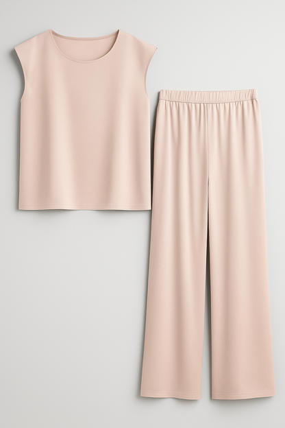 Abbey | Damen Eleganter Zweiteiler Set Sommer