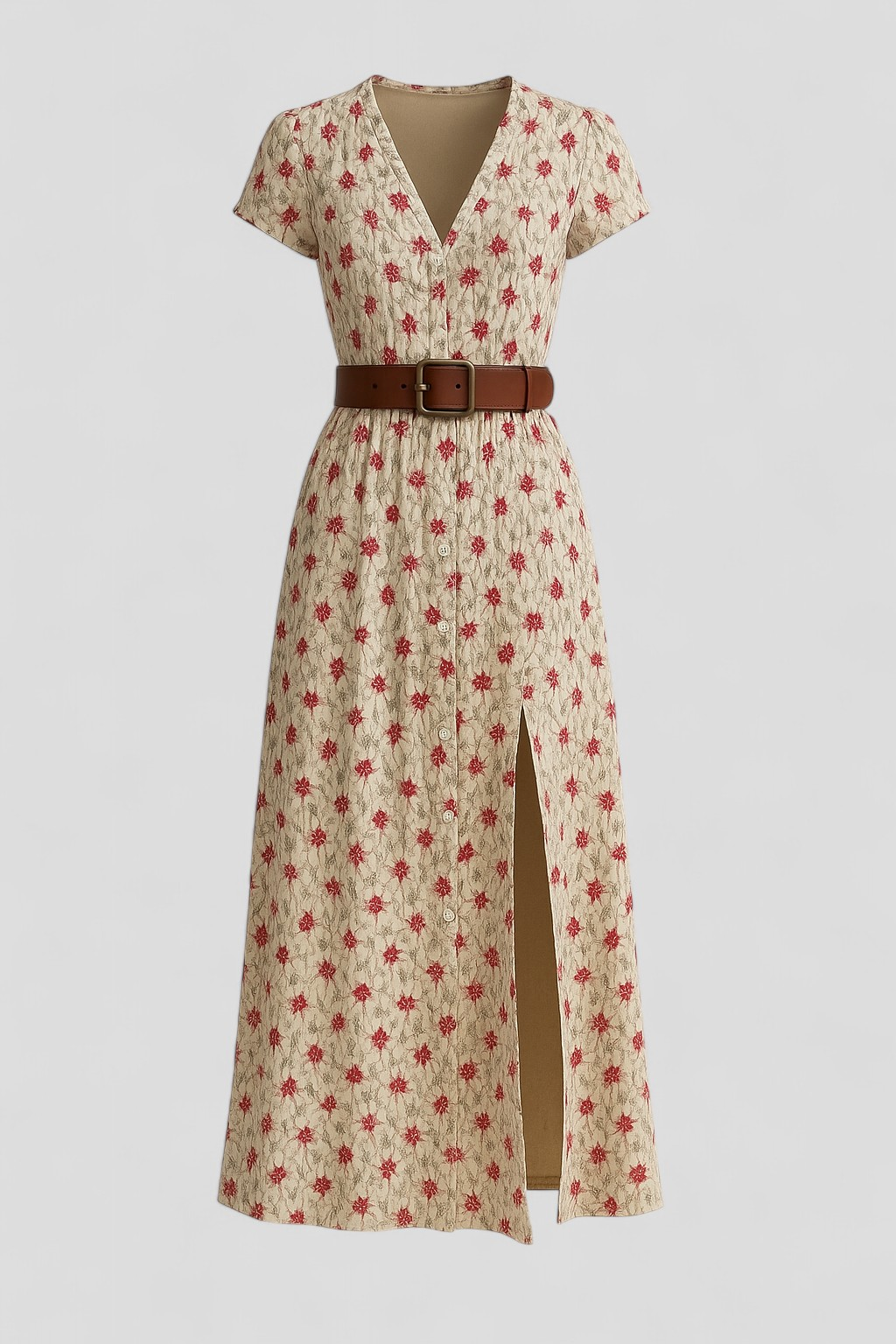 Nelle | Damen Elegantes Sommerkleid Maxi Kleid