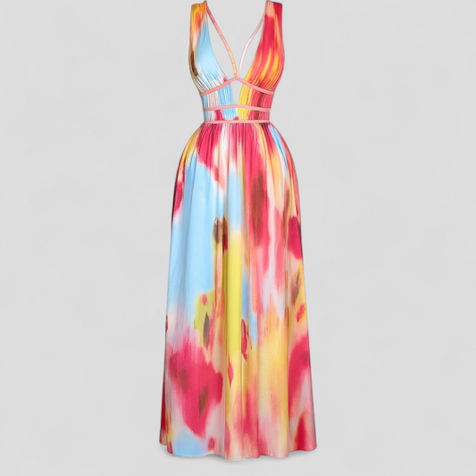 Fia | Damen Elegantes Sommerkleid