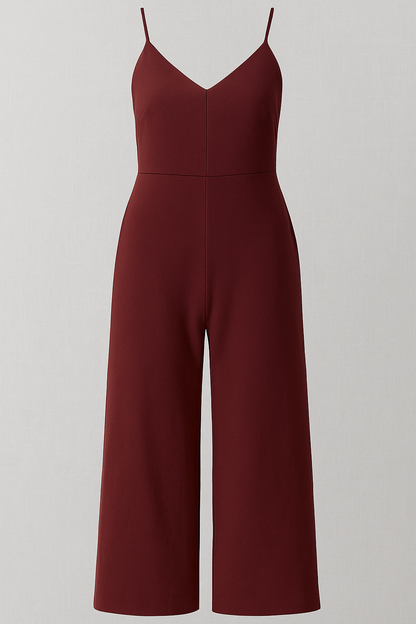Maribel | Damen Elegant Ärmellos Jumpsuit