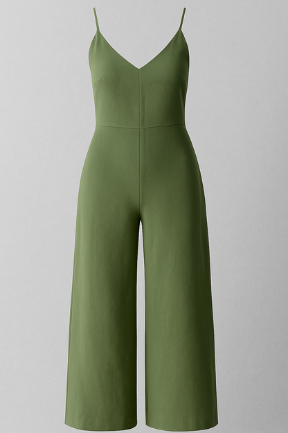 Maribel | Damen Elegant Ärmellos Jumpsuit