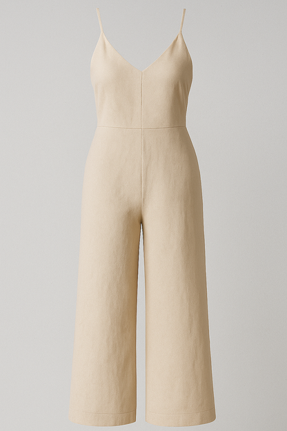 Maribel | Damen Elegant Ärmellos Jumpsuit