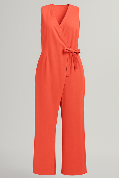 Leona | Damen Jumpsuit Elegant Ohne Ärmel