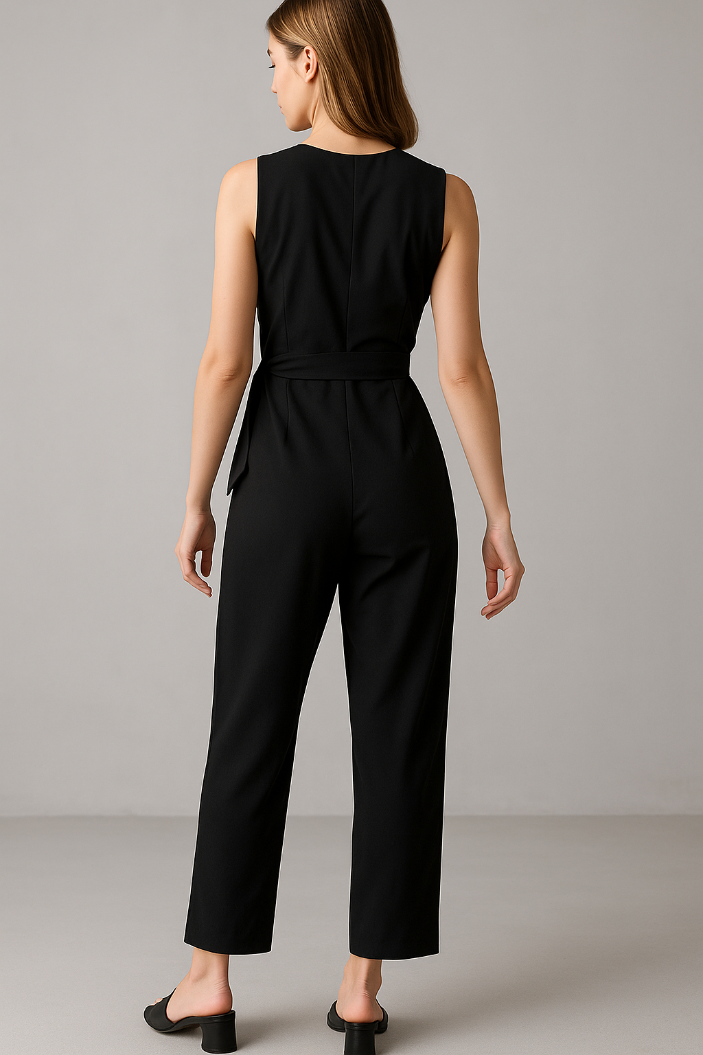 Leona | Damen Jumpsuit Elegant Ohne Ärmel