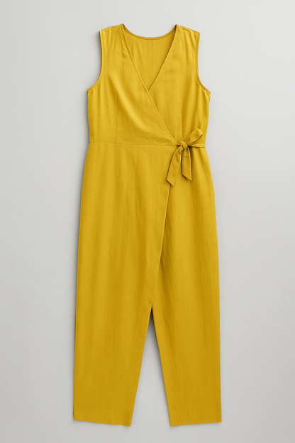 Leona | Damen Jumpsuit Elegant Ohne Ärmel