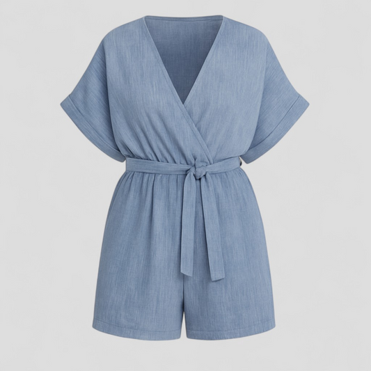 Martina | Damen Jumpsuit Elegant Sommer Leinen