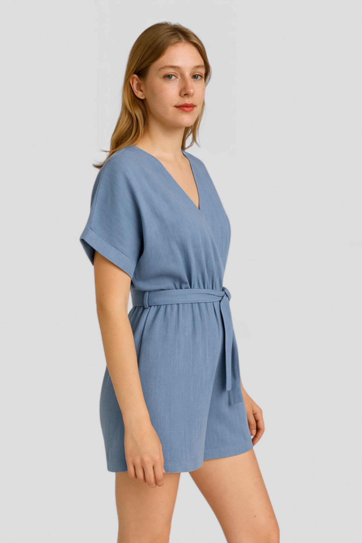 Martina | Damen Jumpsuit Elegant Sommer Leinen