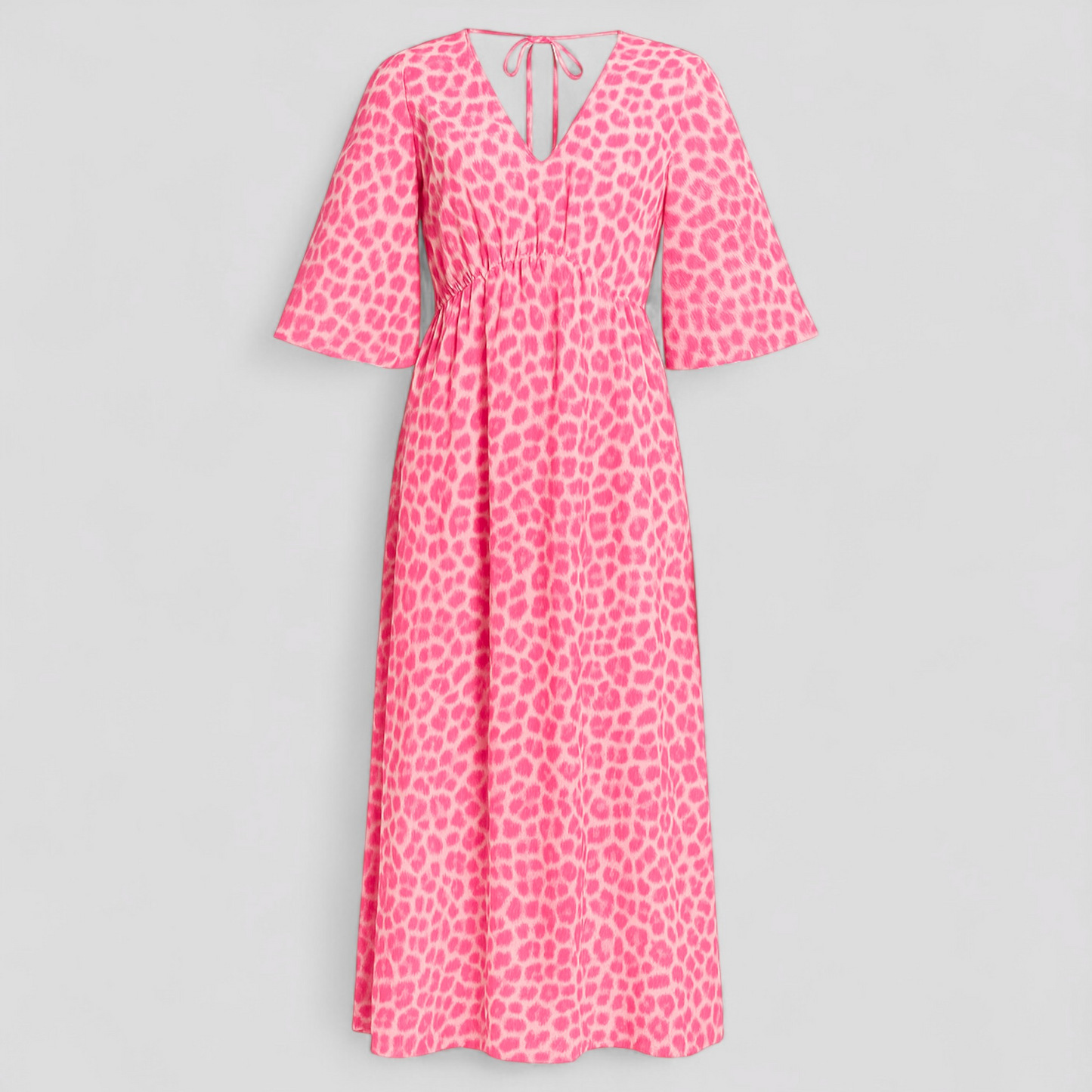 Aleiah | Damen V-Ausschnitt Sommerkleid in Farben