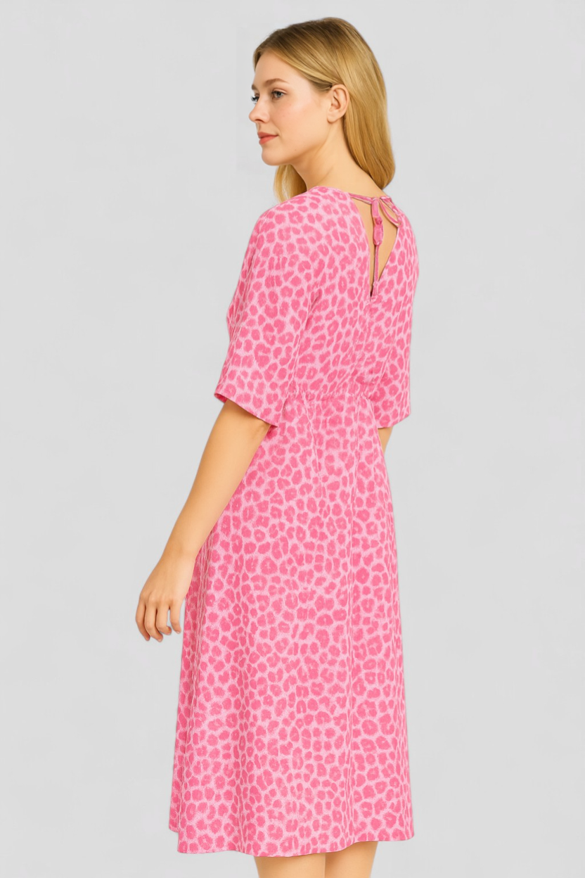 Aleiah | Damen V-Ausschnitt Sommerkleid in Farben