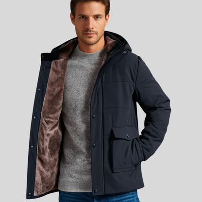 ThermoMax - Herren-Kapuzenjacke für den Winter
