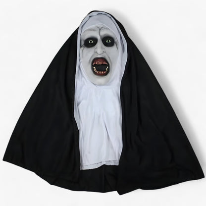 LED Nonnenmaske - Gruseliges Halloween-Outfit