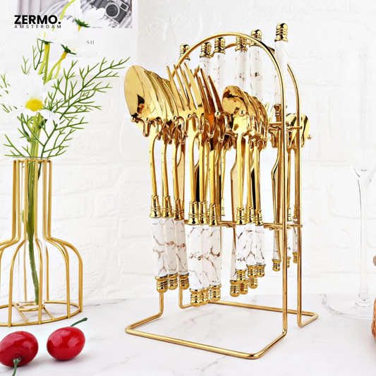 24 Deluxe™ - Schickes Besteckset