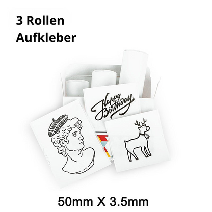 PrintPocket™ Tragbarer Mini-Drucker für Notizen und Fotos