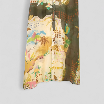 Delfina | Elegantes Damen Outfit aus Leinen für Sommer