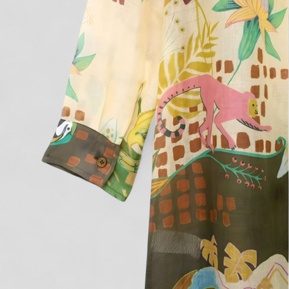 Delfina | Elegantes Damen Outfit aus Leinen für Sommer