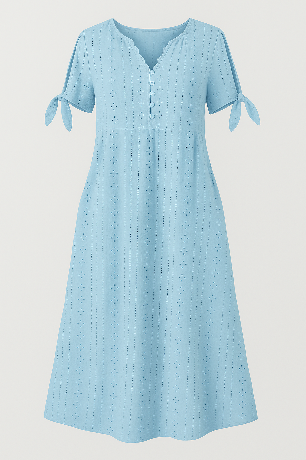 Brisa | Elegantes Damenkleid Mit V-Ausschnitt