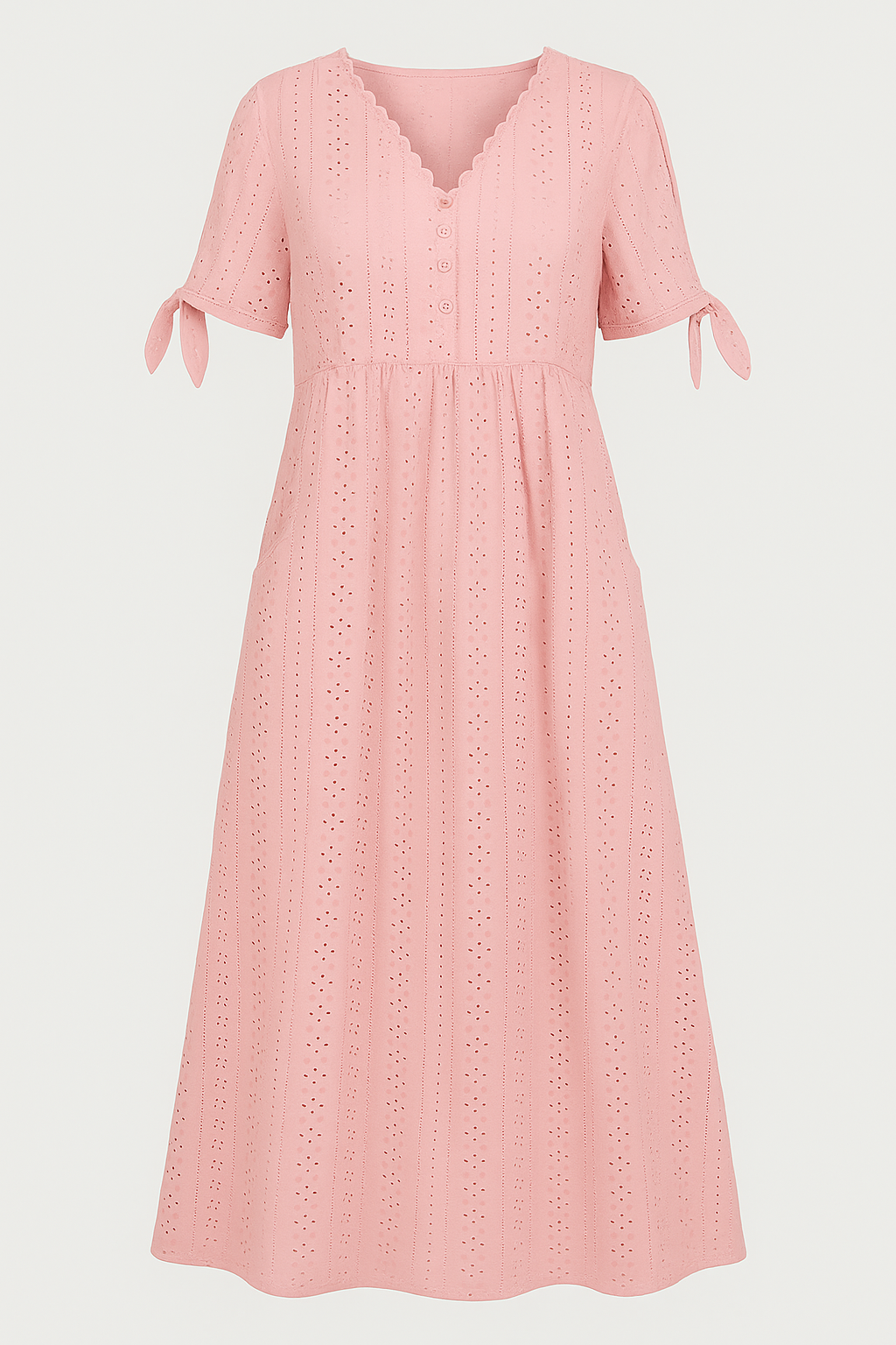 Brisa | Elegantes Damenkleid Mit V-Ausschnitt