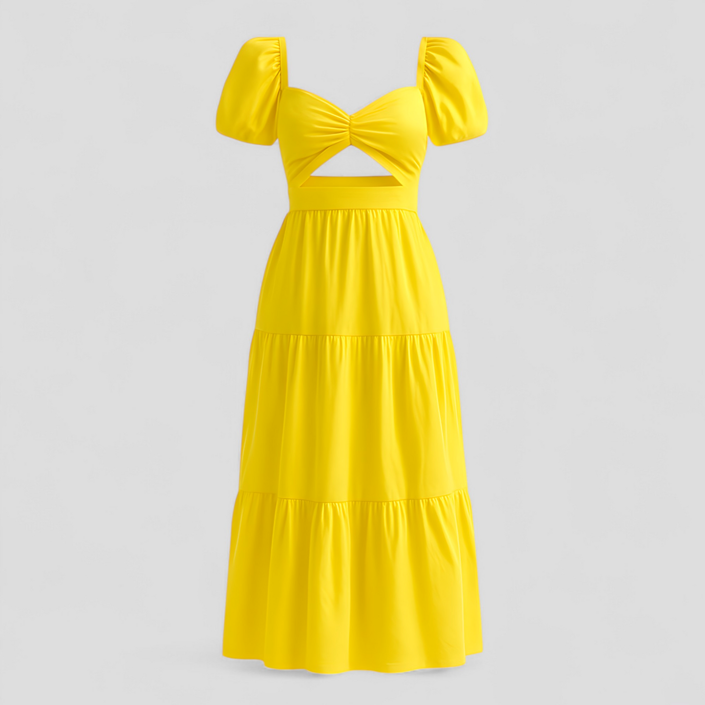 Martina | Elegantes Damenkleid mit Knoten-Design