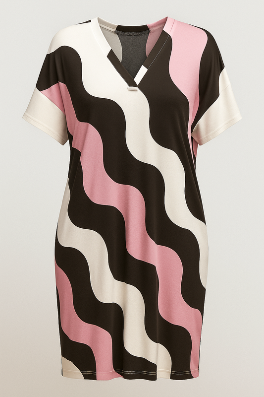 Lacey | Elegantes Damenkleid mit V-Ausschnitt