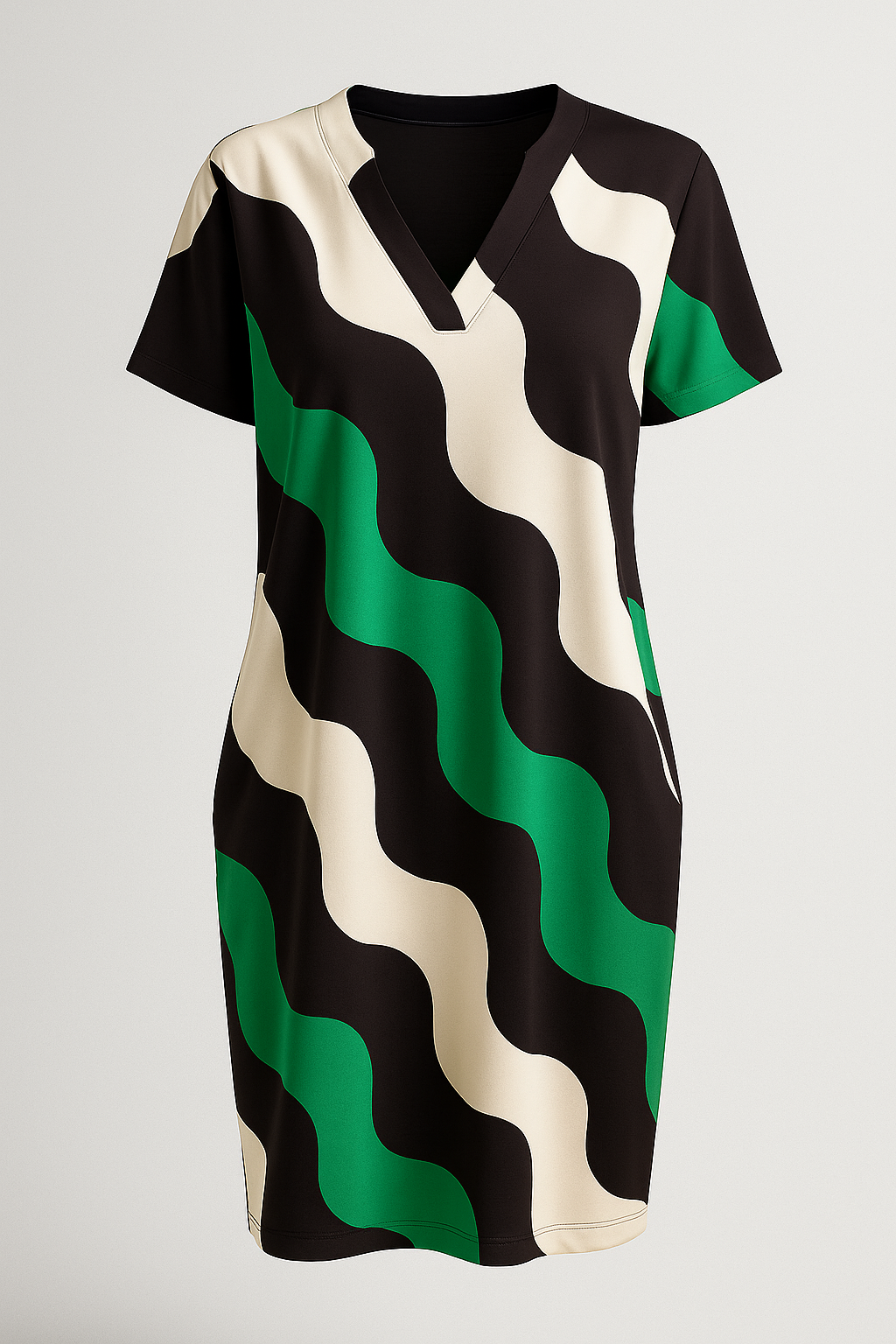 Lacey | Elegantes Damenkleid mit V-Ausschnitt