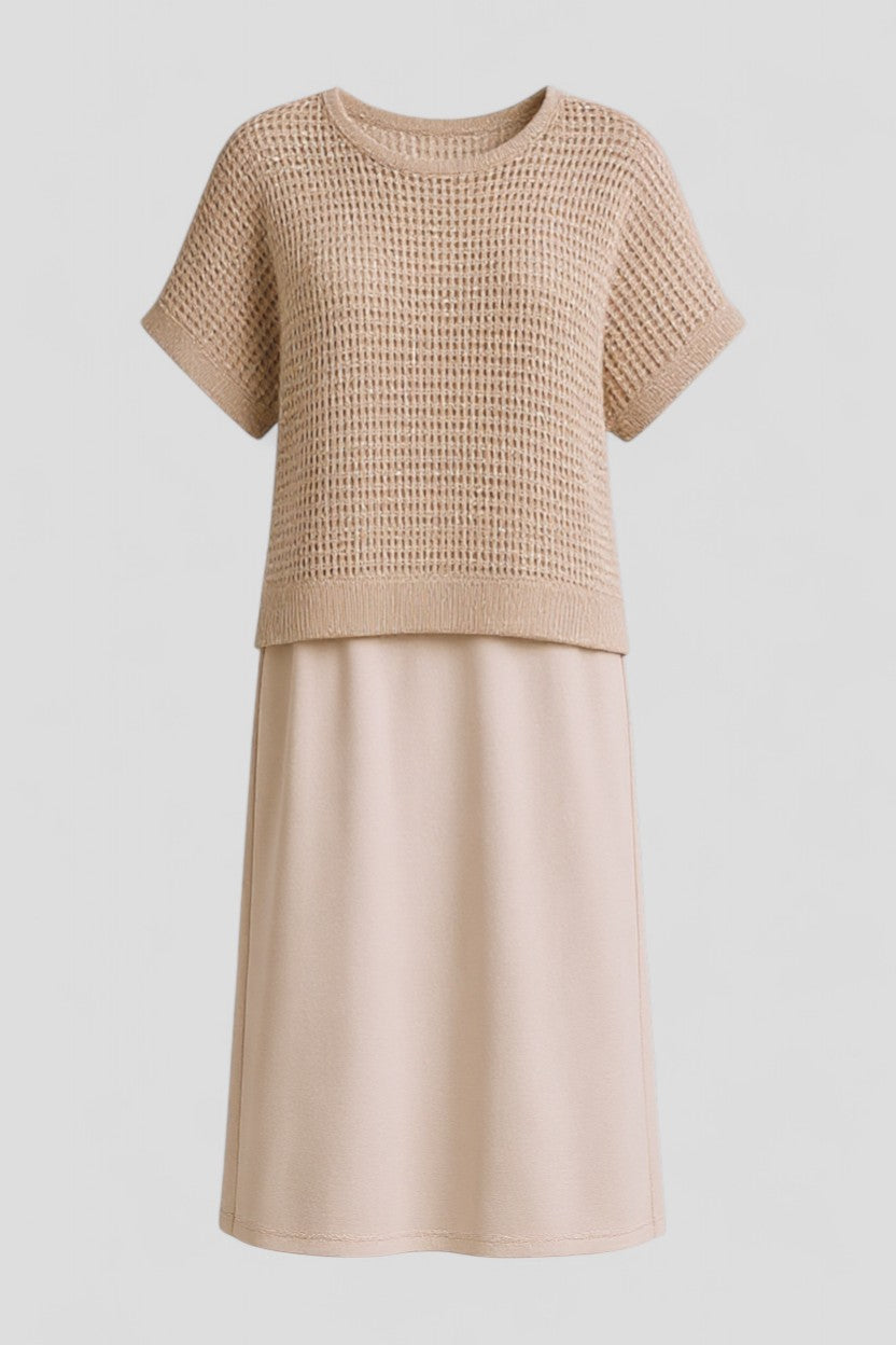 Airis | Elegantes Midi-Kleid für Damen