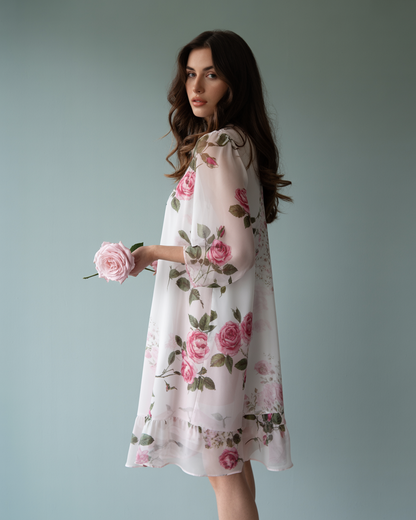 Eliza | Chiffonkleid für Damen