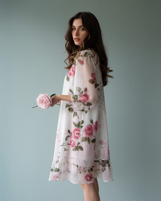 Eliza | Chiffonkleid für Damen