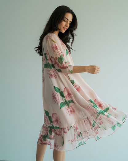 Eliza | Chiffonkleid für Damen