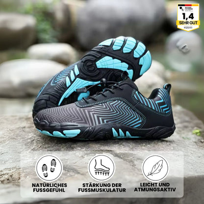 FALKO - ergonomische, schmerzlindernde & wasserabweisende Barfußschuhe für Schwangerschaft & Nachgeburt