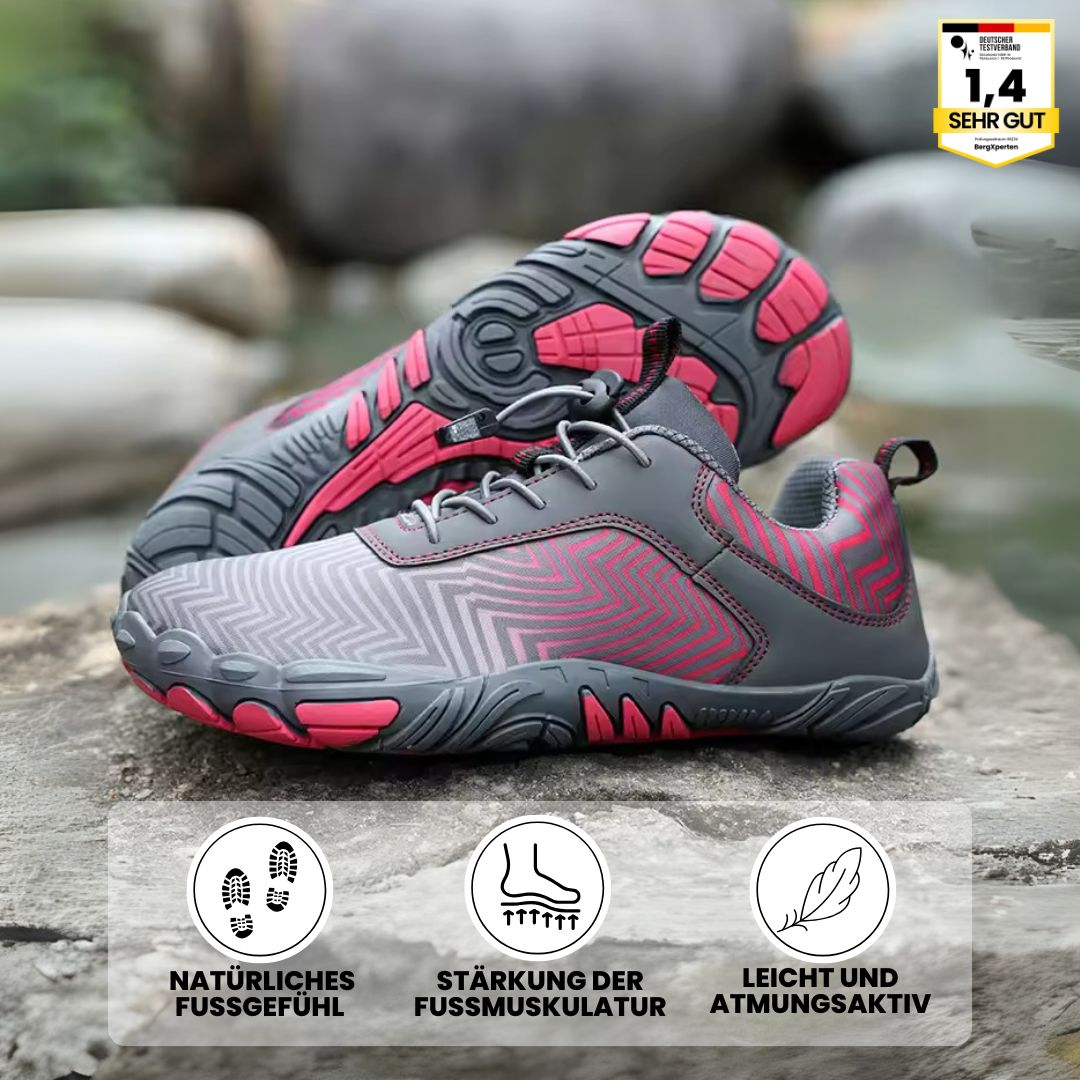 FALKO - ergonomische, schmerzlindernde & wasserabweisende Barfußschuhe für Schwangerschaft & Nachgeburt