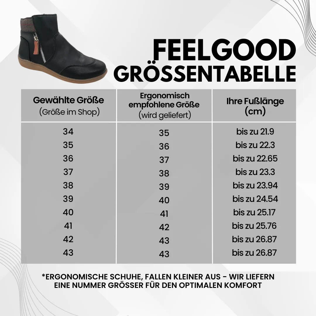 FeelGood - Ergonomischer, natürlicher & wasserdichter Schuh zur Schmerzlinderung