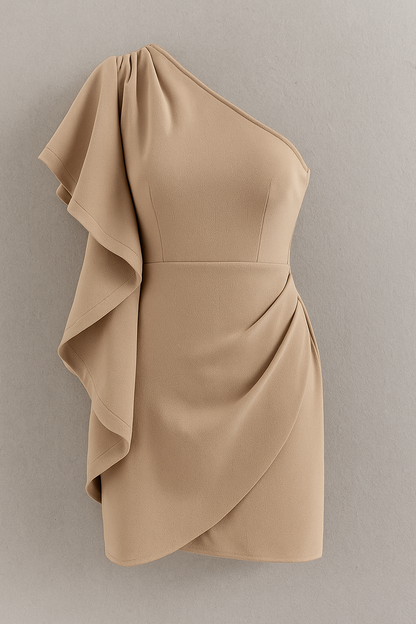 Molly | Asymmetrisches Mini-Kleid für Damen